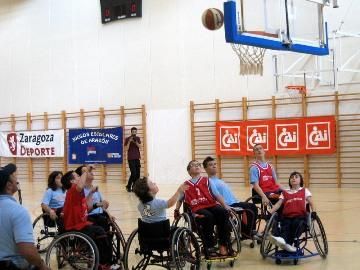 Vuelven los Juegos Escolares con el baloncesto en silla de ruedas