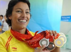 La deportista zaragozana Teresa Perales, ganadora de cinco medallas en los Juegos Paralímpicos de Pekín, ha sido nominada a los Premios Laureus 2009, que reconocen el mérito deportivo demostrado a lo 