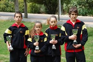 La Federación Aragonesa de Karate ha obtenido 4 medallas de bronce