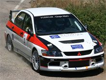 Guillermo Aso logra su tercera victoria en el Rally Zaragoza