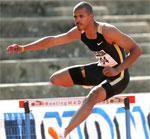 FÉLIX SÁNCHEZ DARÁ BRILLO A LA PRUEBA DE 400 METROS VALLAS DEL VI GRAN PREMIO INTERNACIONAL DE ATLETISMO «GOBIERNO DE ARAGÓN»