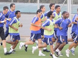 Primer entrenamiento de la temporada