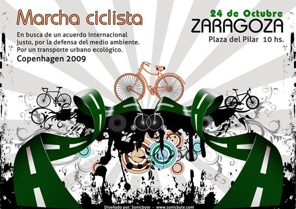 Marcha ciclista Zaragoza