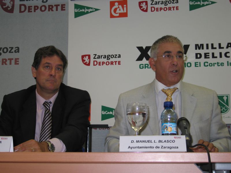 Presentada en rueda de prensa la «XXV Milla Internacional de Delicias»                                                      02/09/2008