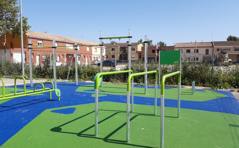 Finalizan las obras del nuevo «Street Workout» de Movera Finalizan las obras del nuevo «Street Workout» de Movera