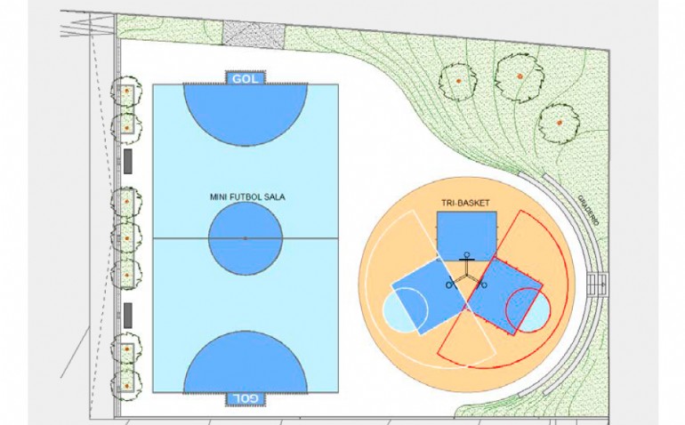 Zaragoza Deporte construirá una nueva pista polideportiva de uso libre en Valdespartera Zaragoza Deporte construirá una nueva pista polideportiva de uso libre en Valdespartera