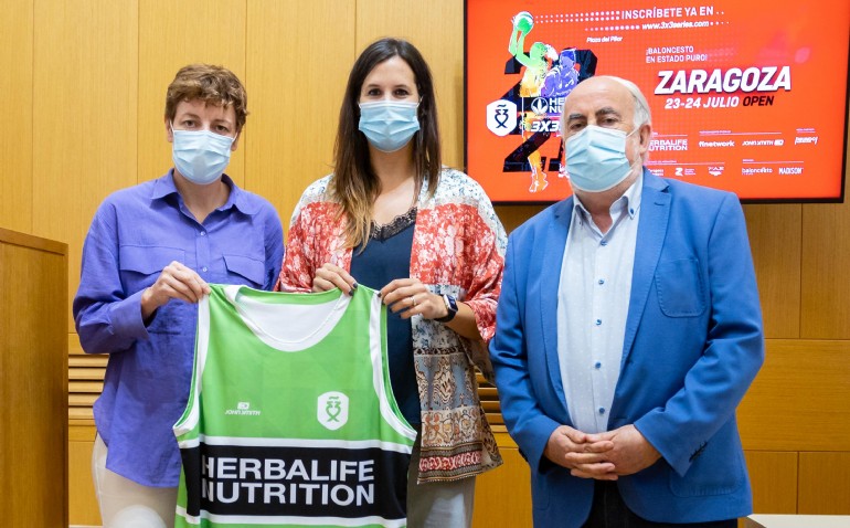 El mayor espectáculo de baloncesto 3x3 se podrá disfrutar en la Plaza del Pilar el 23 y 24 de julio El mayor espectáculo de baloncesto 3x3 se podrá disfrutar en la Plaza del Pilar el 23 y 24 de julio
