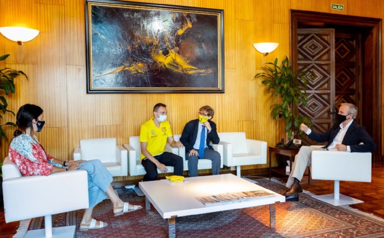 Recepción municipal a Eduardo Menacho, campeón de Europa Sub-23 de los 10.000 metros Recepción municipal a Eduardo Menacho, campeón de Europa Sub-23 de los 10.000 metros