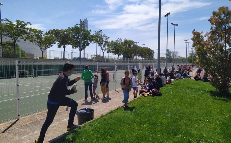 Fiesta fin de temporada de los cursillos municipales de tenis Fiesta fin de temporada de los cursillos municipales de tenis