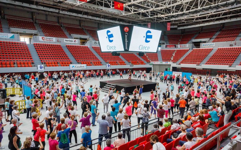 3.700 personas han participado en el programa de gimnasia de mantenimiento de Zaragoza Deporte