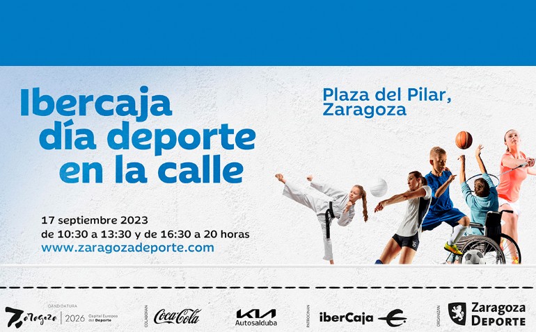 El deporte toma este domingo la Plaza del Pilar con actividades gratuitas para todos los públicos