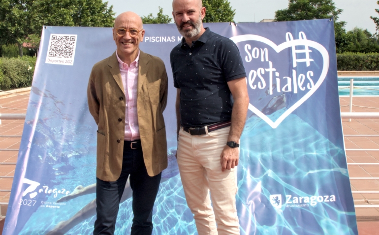 Las piscinas municipales de Zaragoza ultiman sus preparativos para abrir este sábado 7 de junio Las piscinas municipales de Zaragoza ultiman sus preparativos para abrir este sábado 7 de junio
