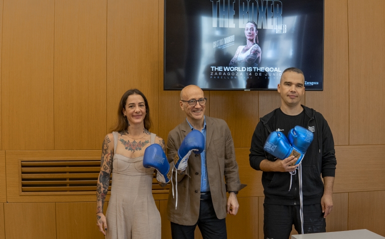 La boxeadora zaragozana Cristina Navarro se juega el título iberoamericano WBA en el CDM Siglo XXI La boxeadora zaragozana Cristina Navarro se juega el título iberoamericano WBA en el CDM Siglo XXI