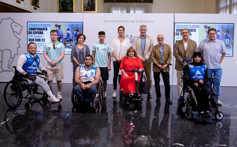 Zaragoza acoge el Campeonato de España de baloncesto sub22 en silla de ruedas