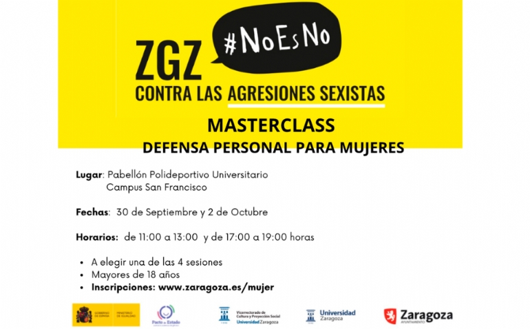 Masterclass Gratuitos de Defensa Personal para Mujeres