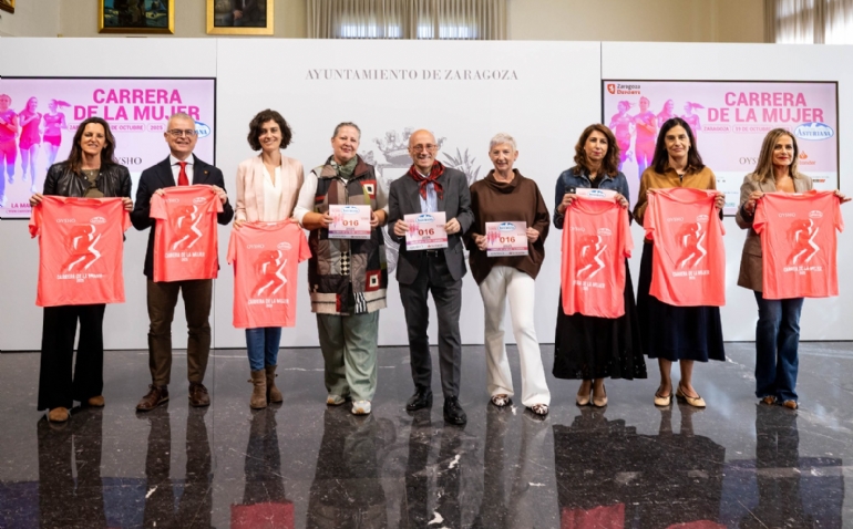 La Carrera de la Mujer Central Lechera Asturiana de Zaragoza reunirá la cifra récord de 15.000 participantes el 19 de octubre
