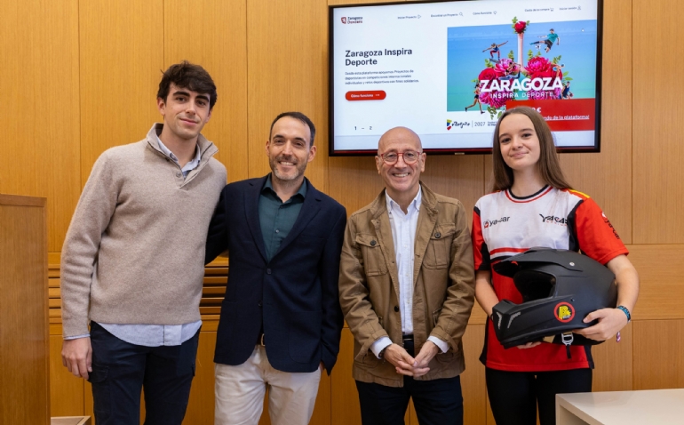 Zaragoza pone en marcha una plataforma digital para financiar proyectos de deportistas, clubes o centros escolares Zaragoza pone en marcha una plataforma digital para financiar proyectos de deportistas, clubes o centros escolares