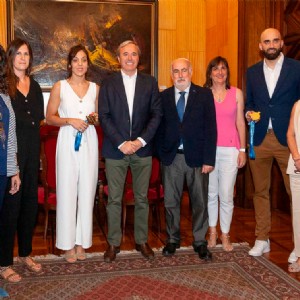 El Ayuntamiento felicita a Cristina Ouviña, campeona de Europa de baloncesto