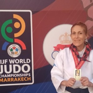 La zaragozana Ana Belén Fernández, campeona del mundo de judo