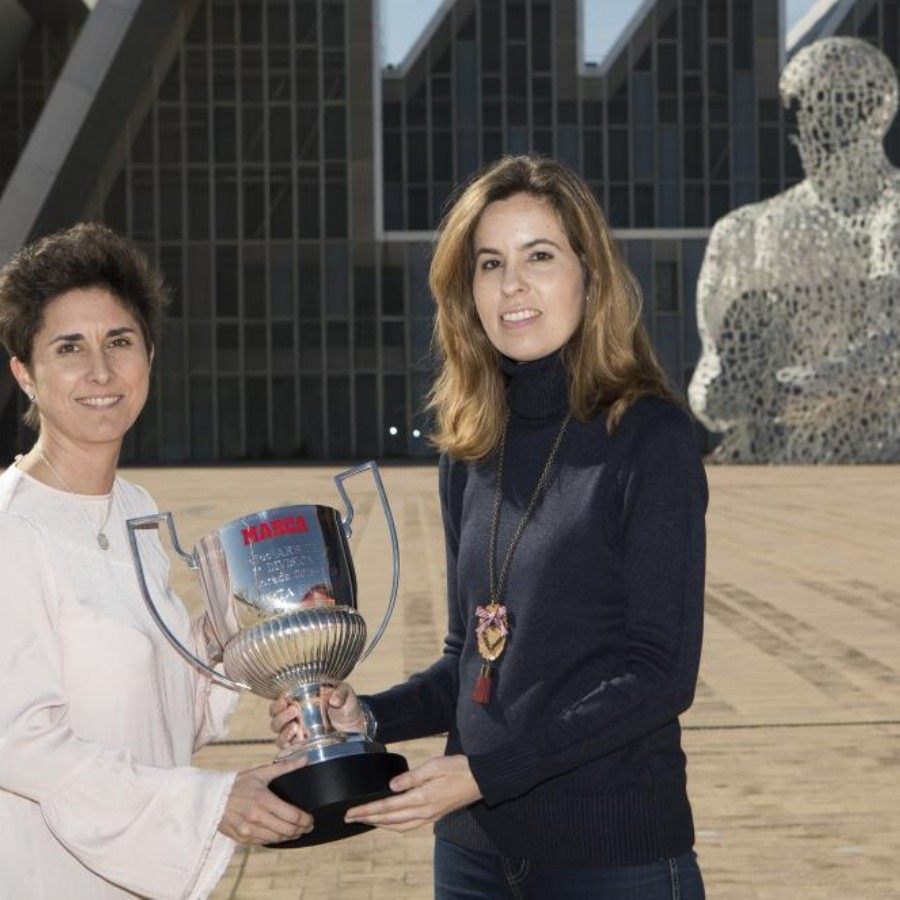 Marta Frías, un silbato ejemplar, Premio Mejor Árbitra