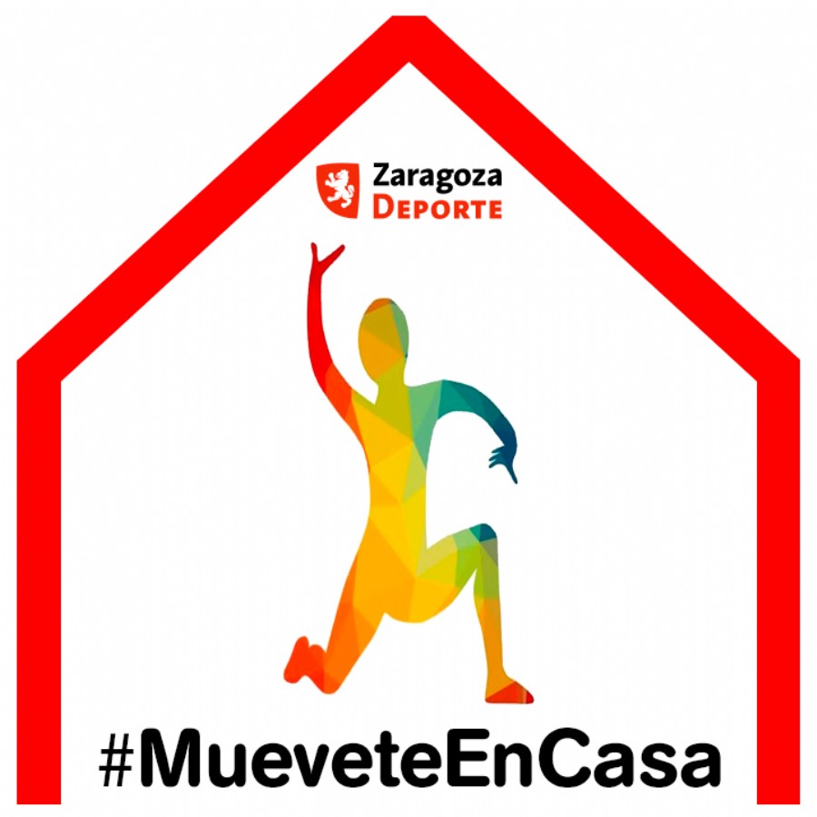 #MueveteEnCasa, el nuevo portal de Zaragoza Deporte para fomentar el ejercicio físico durante el confinamiento