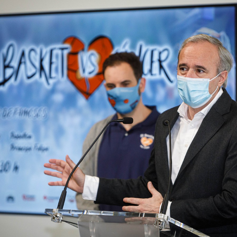 El partido solidario «Basket contra el cáncer» celebrará su segunda edición el domingo 23 de enero en el Príncipe Felipe