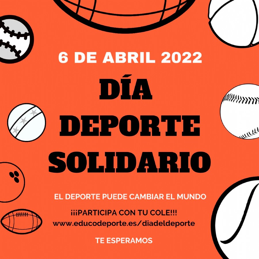 Los centros educativos zaragozanos celebrarán el 6 de abril el Día del Deporte Solidario para el Desarrollo y la Paz