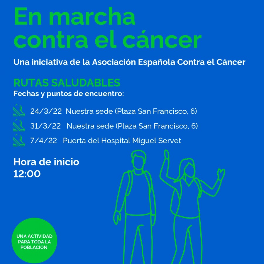 Rutas «En Marcha contra el Cáncer»