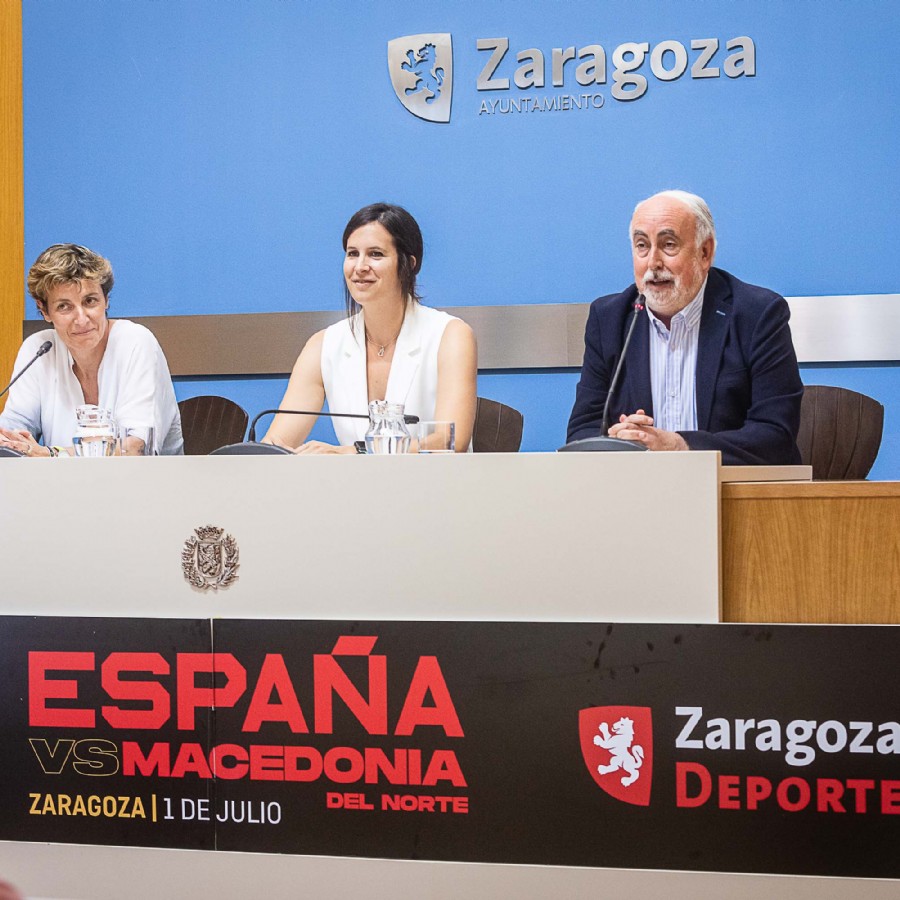 Zaragoza se prepara para recibir a la selección española de baloncesto, el 1 de julio contra Macedonia del Norte en el «Príncipe Felipe»