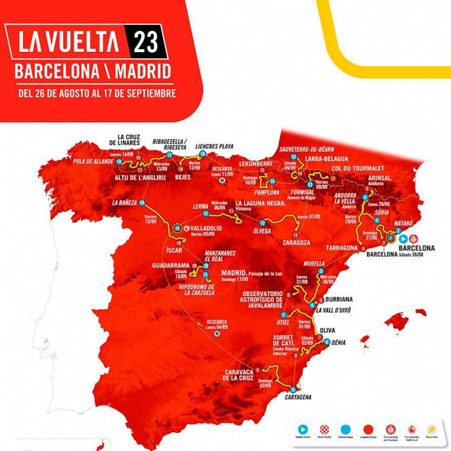 Zaragoza será sede de La Vuelta quince años después