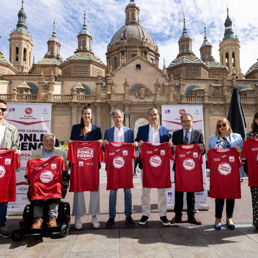 La carrera popular Ponle Freno llega a Zaragoza el 14 de mayo con circuitos de 5K y 10K, y carreras infantiles en la plaza del Pilar