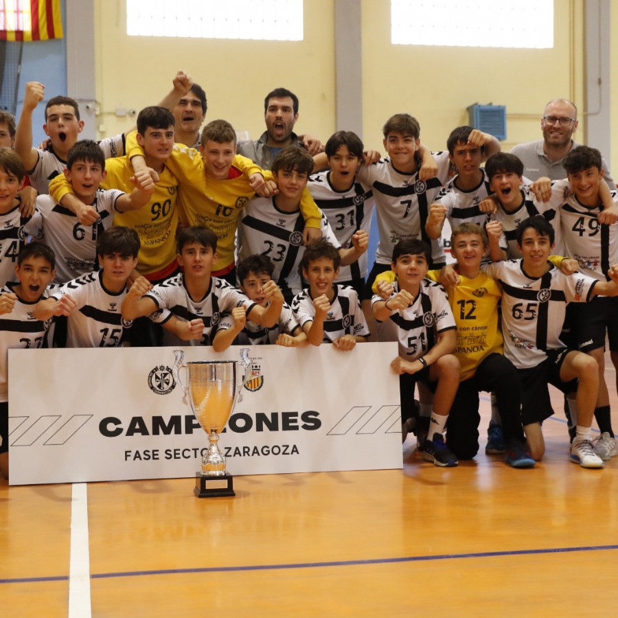 Zaragoza acoge esta semana el Campeonato de España de balonmano infantil masculino