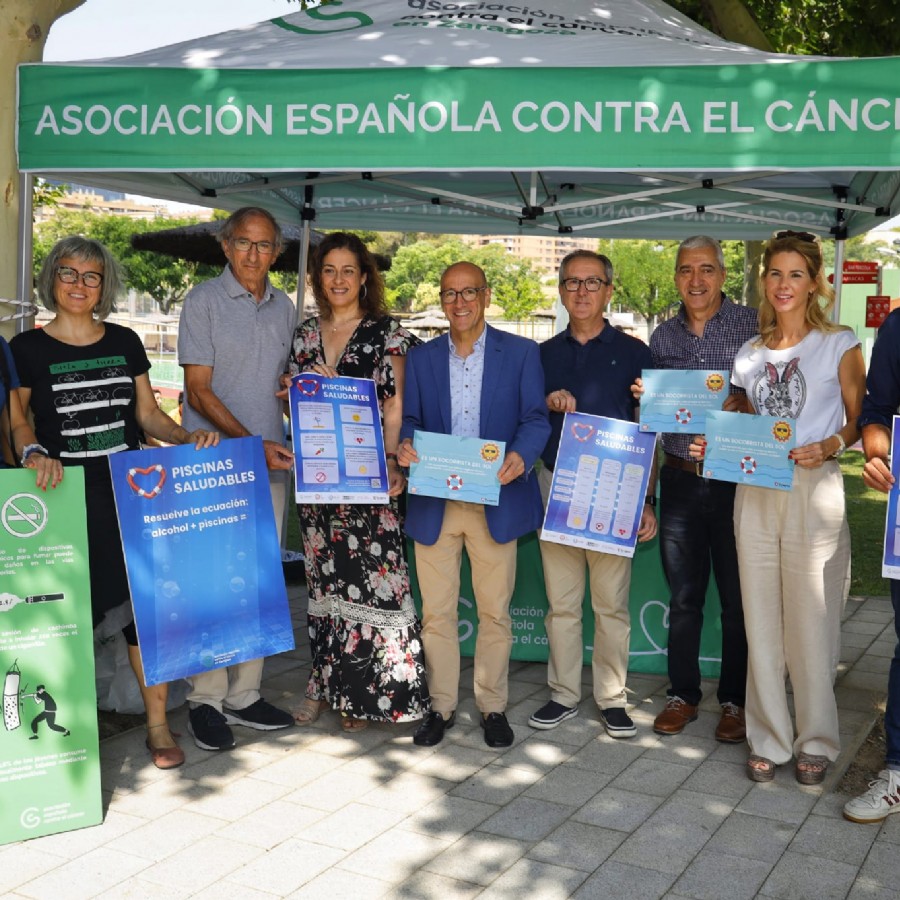 Las piscinas municipales de Zaragoza refuerzan su compromiso con la promoción de hábitos saludables