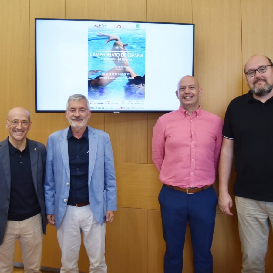 El Campeonato de España alevín e infantil de Natación Artística reúne en Zaragoza a 400 deportistas de 11 Comunidades Autónomas