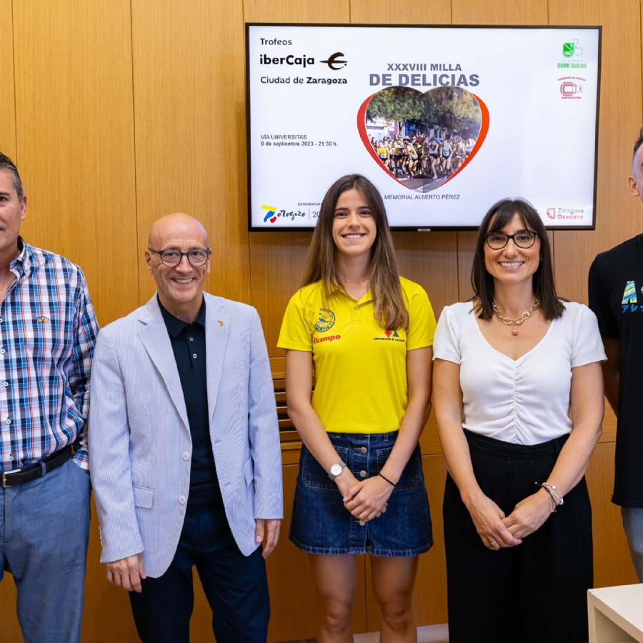 El atletismo popular y profesional se da cita este sábado en la Milla Delicias Ibercaja Ciudad de Zaragoza