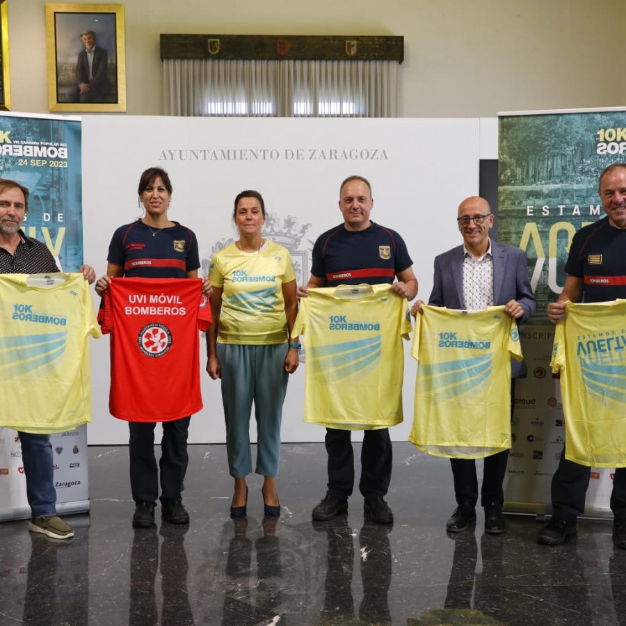 Regresa la carrera 10k de Bomberos de Zaragoza con la participación de 4.000 corredores