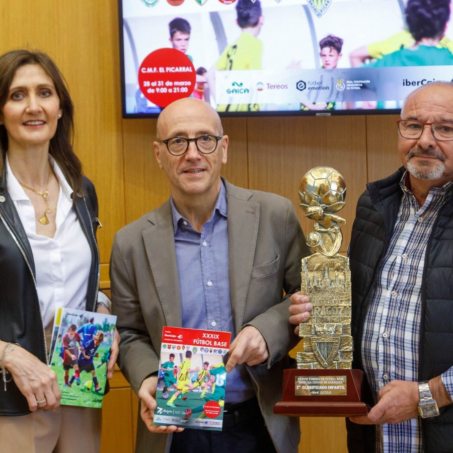 El Campo Municipal El Picarral celebra el XXXIX Torneo de Fútbol Base Ibercaja Ciudad de Zaragoza