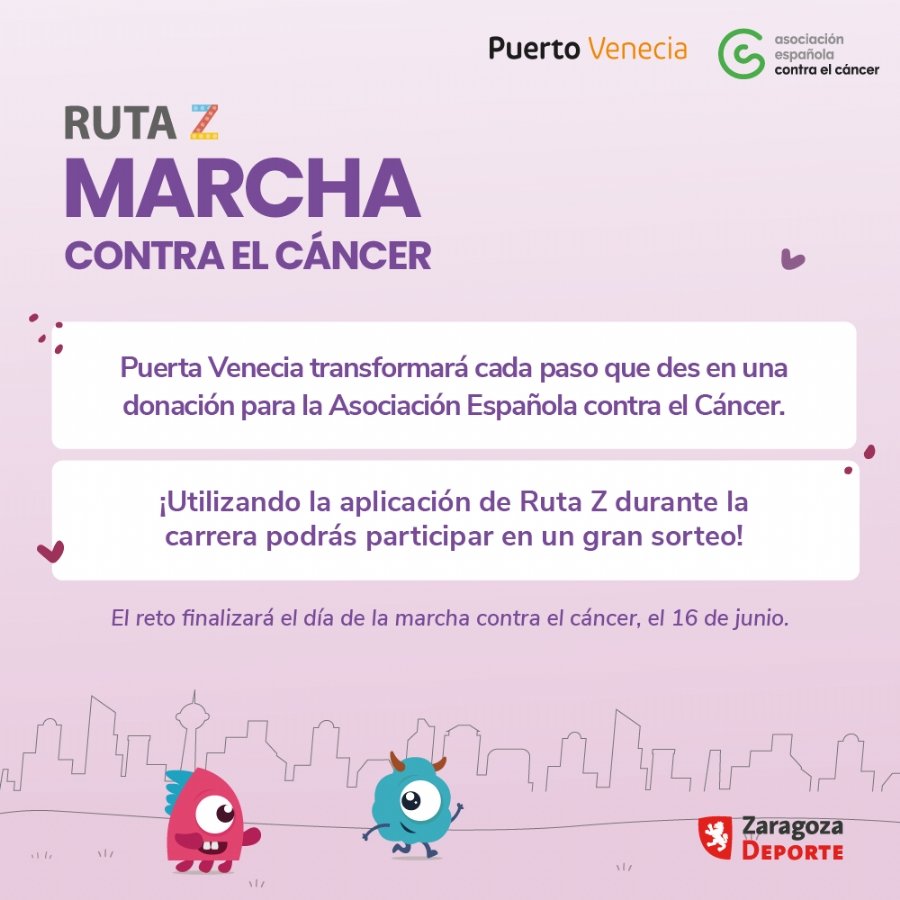 Reto Colaborativo Ruta Z: ¡Camina contra el cáncer!