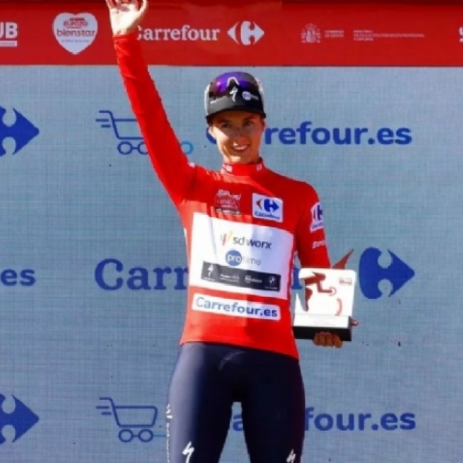 Femke Gerritse es la más rápida en Huesca y se pone líder de la Vuelta Femke Gerritse es la más rápida en Huesca y se pone líder de la Vuelta