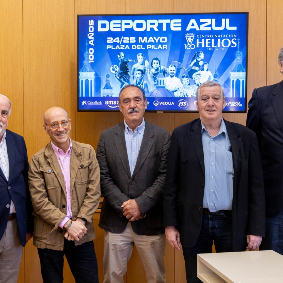 La Plaza del Pilar de Zaragoza acoge el Fin de Semana del Deporte Azul, el gran evento del centenario del CN Helios La Plaza del Pilar de Zaragoza acoge el Fin de Semana del Deporte Azul, el gran evento del centenario del CN Helios
