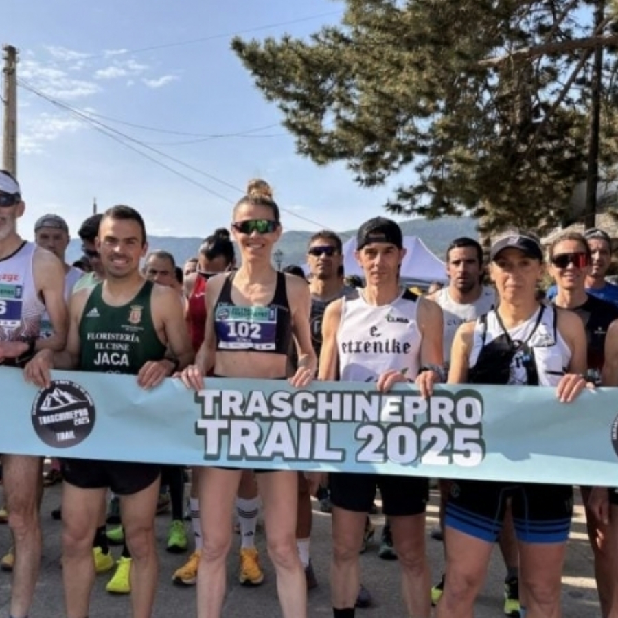 Lorena Plano y Alberto Lasobras reinan en una espectacular VIII Traschinepro Trail Lorena Plano y Alberto Lasobras reinan en una espectacular VIII Traschinepro Trail