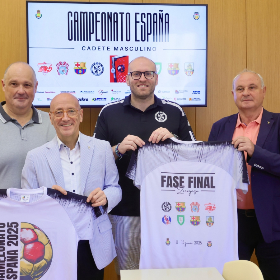 Zaragoza acoge del 11 al 15 de junio la fase final del Campeonato de España cadete de balonmano Zaragoza acoge del 11 al 15 de junio la fase final del Campeonato de España cadete de balonmano