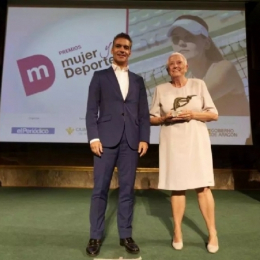 La atleta María Luisa Orobia es reconocida por su Trayectoria Deportiva La atleta María Luisa Orobia es reconocida por su Trayectoria Deportiva