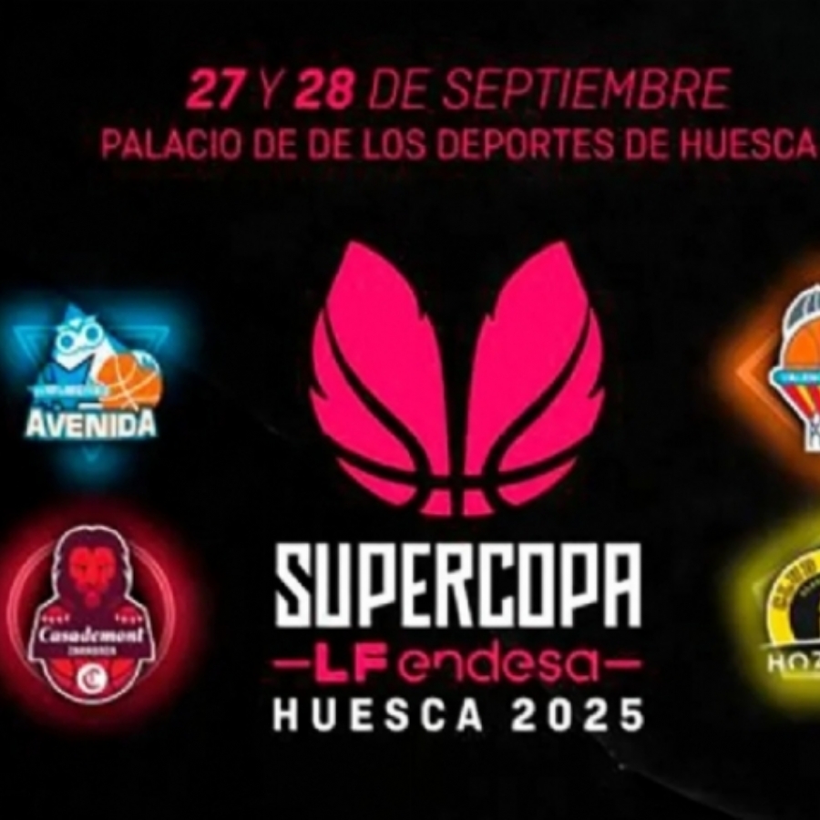 Huesca acogerá por primera vez la Supercopa LF Endesa con los cuatro grandes del baloncesto femenino Huesca acogerá por primera vez la Supercopa LF Endesa con los cuatro grandes del baloncesto femenino