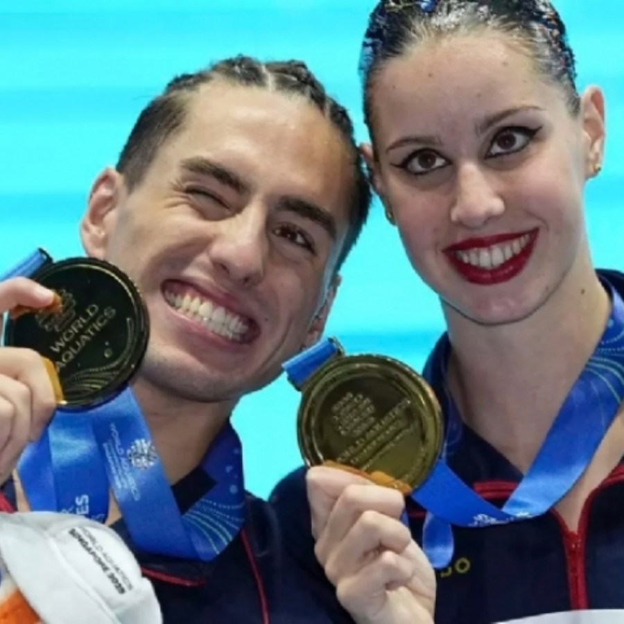 Iris Tió y Dennis González siguen haciendo historia al coronarse campeones del mundo en dúo mixto libre