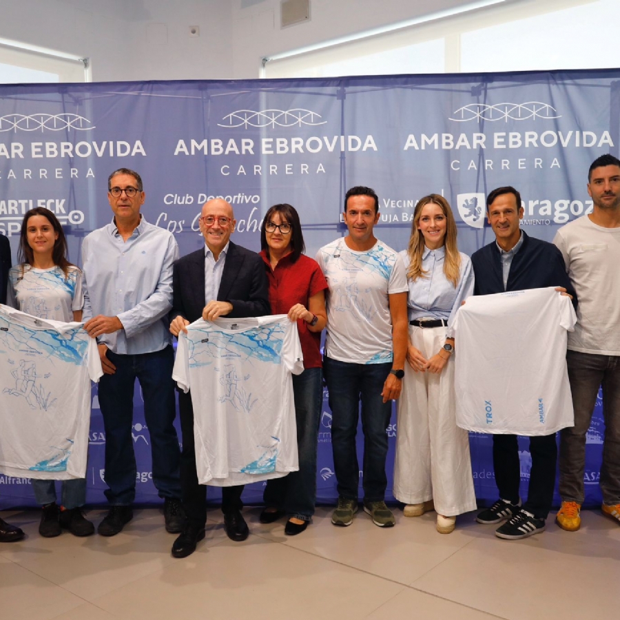 La IX carrera Ambar Ebrovida se celebrará el 16 de noviembre con tres pruebas de 6, 11 y 20 km y una andada para todos los públicos