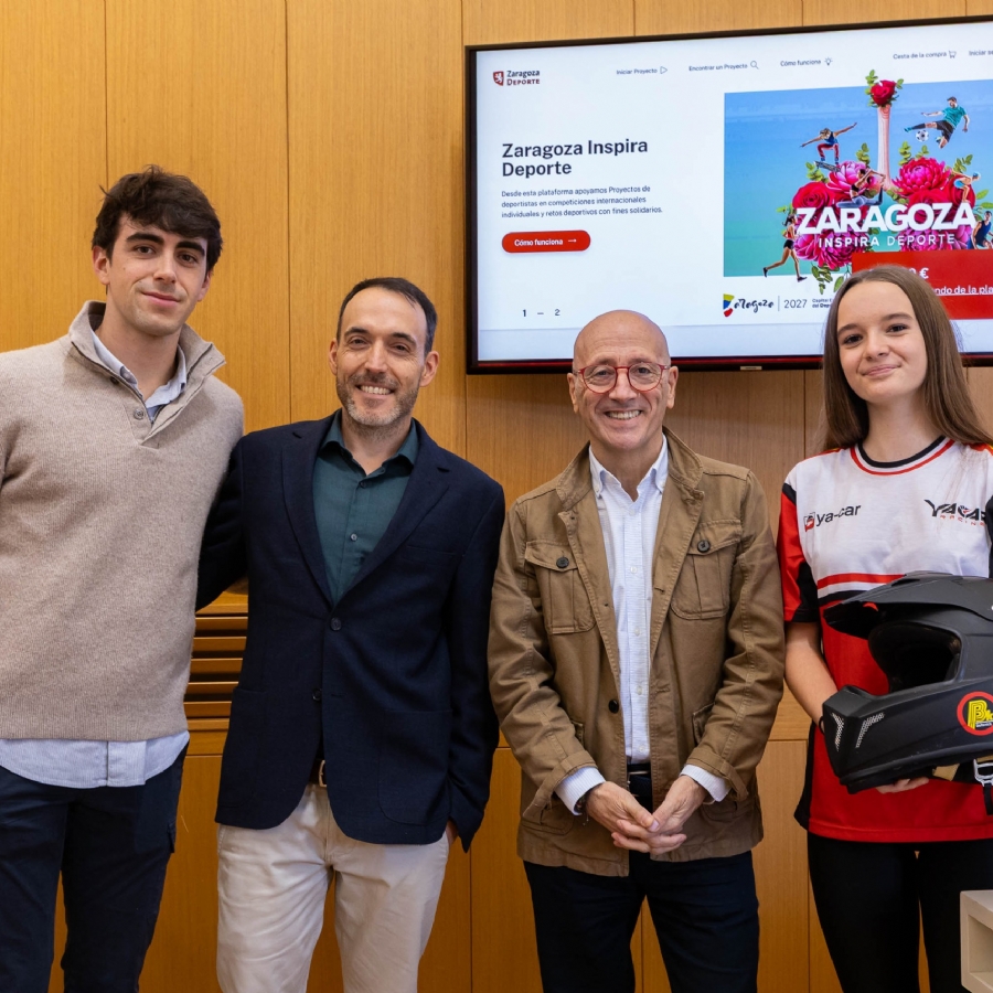 Zaragoza pone en marcha una plataforma digital para financiar proyectos de deportistas, clubes o centros escolares Zaragoza pone en marcha una plataforma digital para financiar proyectos de deportistas, clubes o centros escolares
