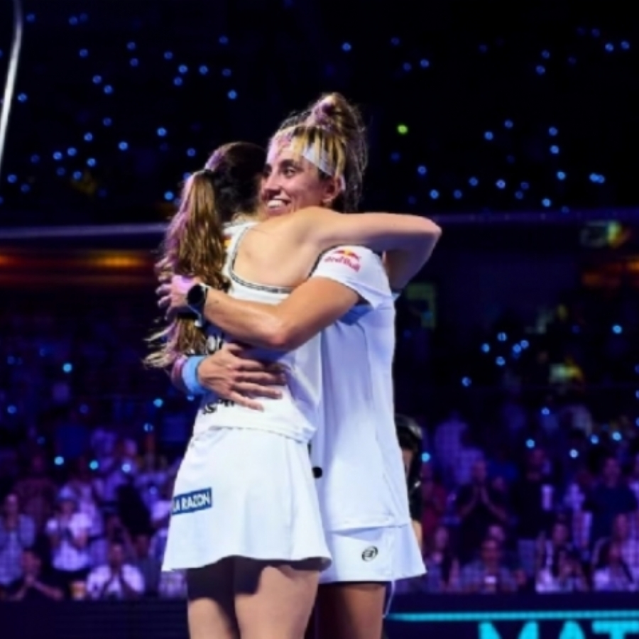 Pádel | La tormenta Clau y el huracán Bea se imponen en Dubái