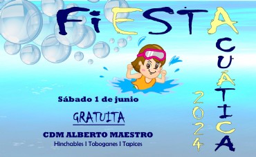 Fiesta acuática gratuita para niñ@s