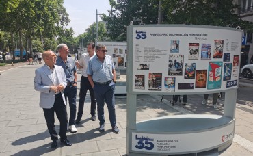 La Gran Vía acoge la exposición conmemorativa del 35 aniversario del Pabellón Príncipe Felipe